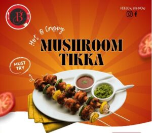 Mushroom Tikka